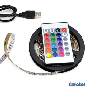 Tiras LED RGB USB de 2 metros, ideal para TV