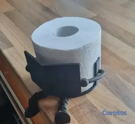 decoración y accesorios - SOPORTE LECTOR DE PAPEL DE BAÑO  2