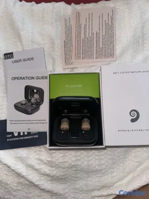 camaras y audio - auxiliares auditivos recargables  5