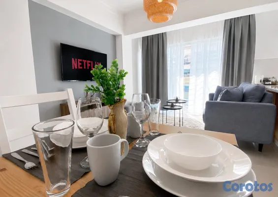 apartamentos - Alquiler / Renta Apartamento de 1 Hab. Gazcue Amue 6