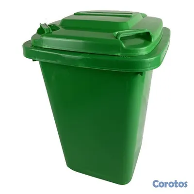 herramientas, jardines y exterior - zafacón, contenedor de basura de 240 litros unicol 4
