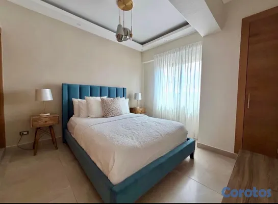 apartamentos - Se alquila, Apartamento 1Hab Amueblado Fino c/Area 4