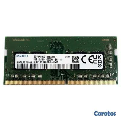 computadoras y laptops - MEMORIA 8GB LAPTOP PC-2400/2666MHZ 2