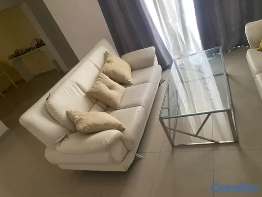 muebles y colchones - Vendo juego de mueble con mesa  2
