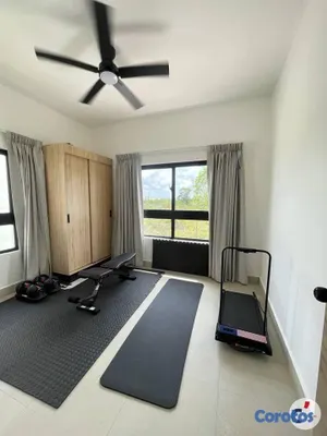 casas - Espectacular Villa de 3 Hab con Gimnasio y Piscina 7