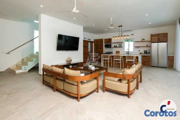 casas - 🏝️ Hermosa Villa Nueva Cerca de Playa Cosón | 4 Ha 5