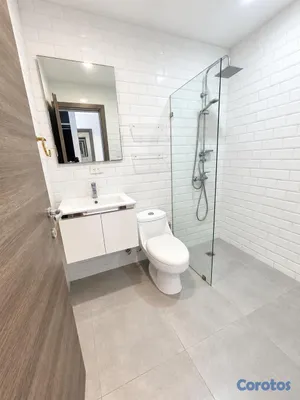 apartamentos - vendo ensanche naco piso 6 dos habitaciones con su baño dos parqueos techados  9