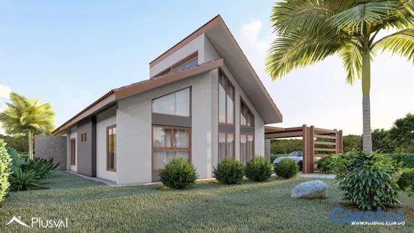 casas vacacionales y villas - preciosa villa en venta en Guavaberry con un entorno exclusivo. 4