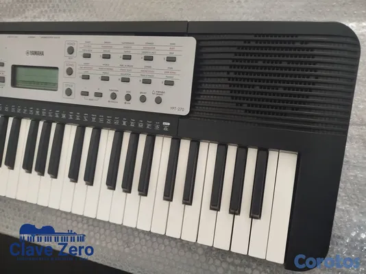 instrumentos musicales - PIANO YAMAHA YPT 270 5 OCTAVAS. !!!EXCELENTE ESTAD 2