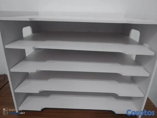 muebles y colchones - Organizador de Archivos y Revistas de Escritorio 5