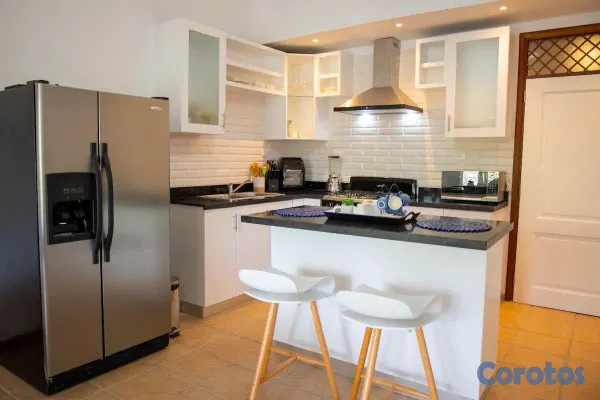 casas vacacionales y villas - Alquilo apartamento amueblado en Residencial Brisa 2