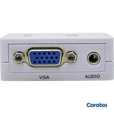 otros electronicos - Convertidor adaptador de VGA a HDMI 2