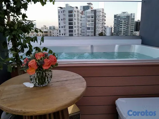 apartamentos - Apartamento 1Hab Amueblado c/Area Social Rootop 8