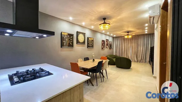 apartamentos - Apartamento en renta totalmente amueblado en Ciuda 2