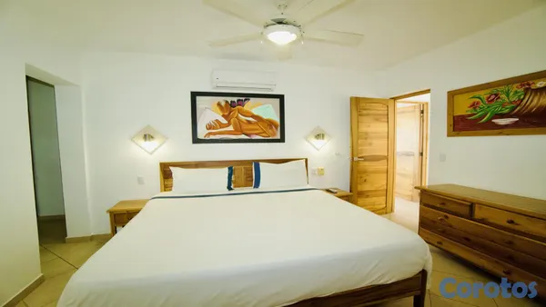 apartamentos - Apartamento de 2 Habitaciones en Primera Línea de Playa en Las Terrenas. 9