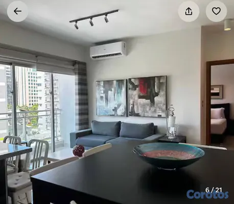 apartamentos - Apartamento amueblado, Piantini · Torre Armonía 8