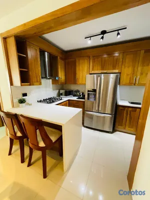 apartamentos - Apartamento amueblado en Santiago - Primer Nivel c 17