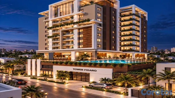 apartamentos - Venta de apartamentos en Torre Fígaro, Prado Oriental, Santo Domingo Este 3