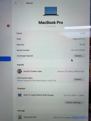 computadoras y laptops - MacBook Pro M1 Pro | 16GB RAM | 1TB SSD 4