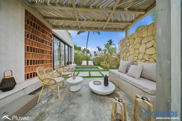 casas - Casa a pasos del mar de 2 habitaciones con piscina privada en Terrenas 9