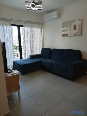 apartamentos - Alquilo Apartamento Amueblado en Evaristo Morales ma 7