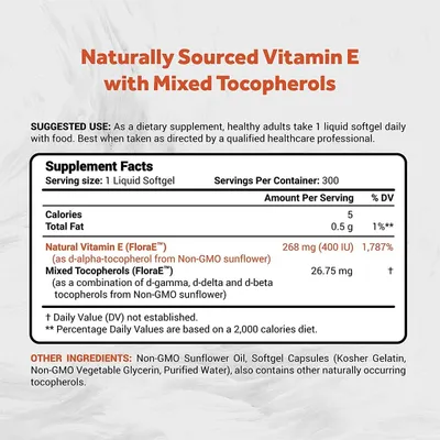 Salud y Equipamiento Médico - Vitamin E 400iu Naturalis - Unidad - Unidad A $1138 2