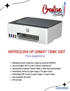 IMPRESORA HP SMART TANK 580