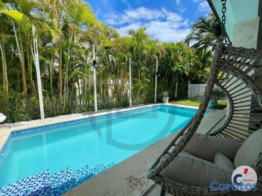 casas - Renta | Espectacular Casa con Piscina en Punta Can 2