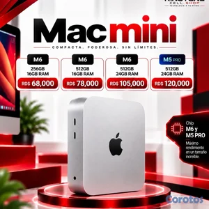 MAC MINI M6 y M5 PRO SELLADAS DISPONIBLES 