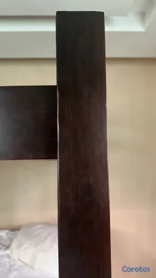 muebles y colchones - cama de dos plantas (litera) grande de pino + plywood hidrófugo y base para 3ra 3