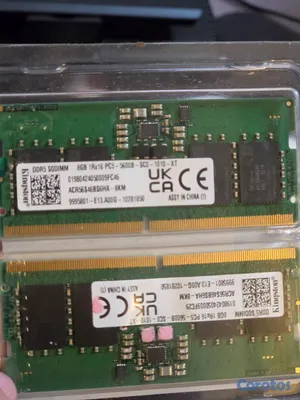 computadoras y laptops - Kit Memoria Ram Kingston DDR5 16GB (2x8GB) 5600MHz 2