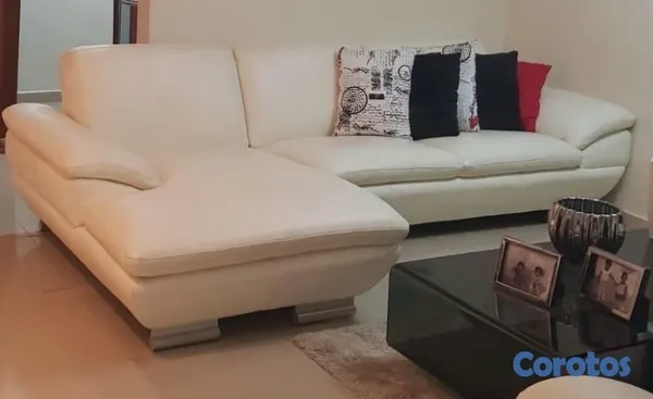 muebles y colchones - mueble sofa en  piel o leather 2