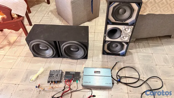 camaras y audio - 🔊 CAJÓN CON 2 BAJOS COMANDO – SUENA DURÍSIMO 💥 2