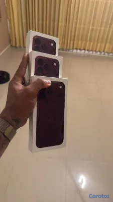 celulares y tabletas - iPhone 18 Pro 256GB Negro Burgundy by Apple E-Sim y sim card leer descripción  2