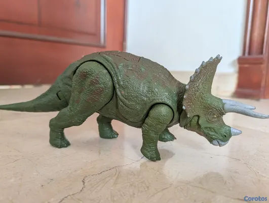 juguetes - Dinosaurio Juguete Triceratops Mattel 2