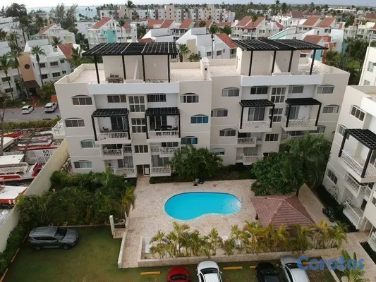apartamentos - APARTAMENTO AMUEBLADO PARA RENTA LOS CORALES PUNTA CANA 2
