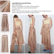 ropa para mujer - Pantalon ZARA con falda desmontable