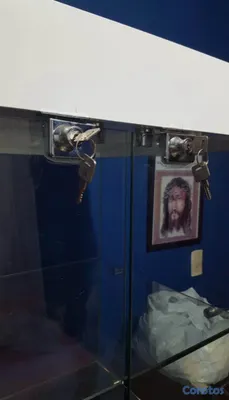 celulares y tabletas - exhibidor de cristal con luz led  2