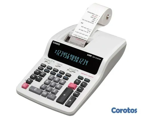 impresoras y scanners - CALCULADORA ,SUMADORA CASIO DR-240TM ,14 dígitos 
EN PANTALLA, DE USO PESADO  3